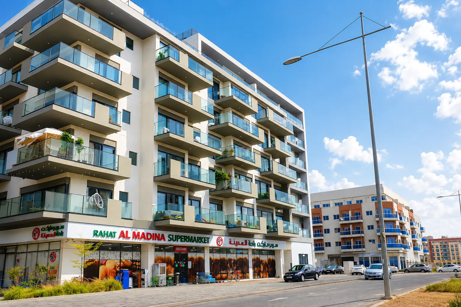 Friends Prime Residency residential building in Dubai