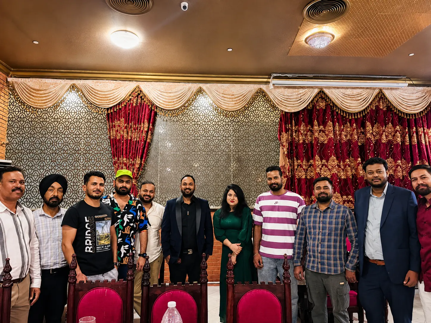 Friends Group team dinner gathering
